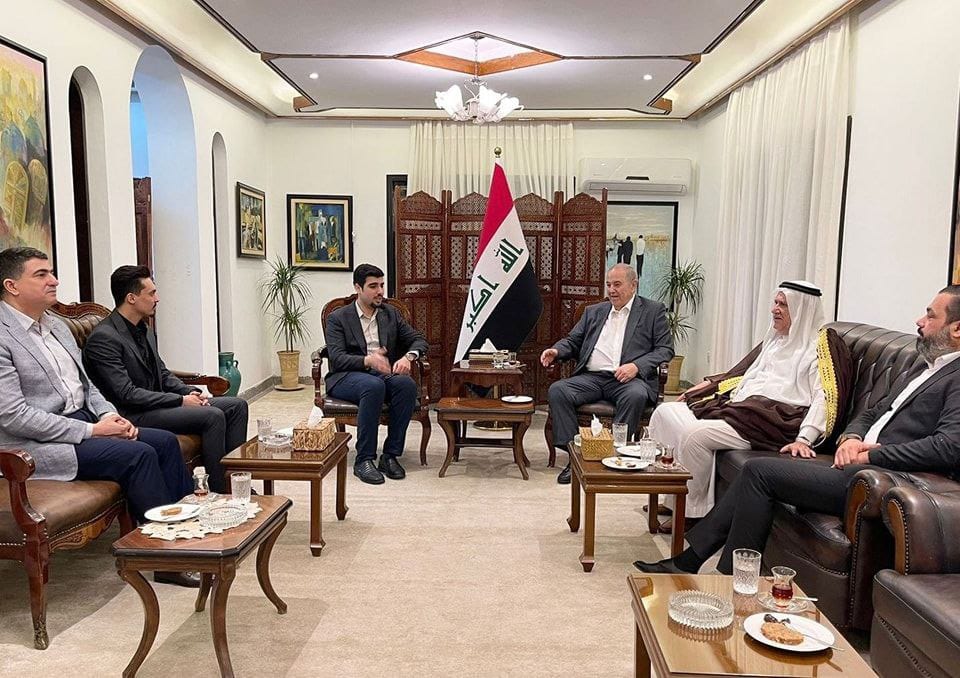 Ishtar Center for Democracy Support team hosted by Dr. Ayad Allawi