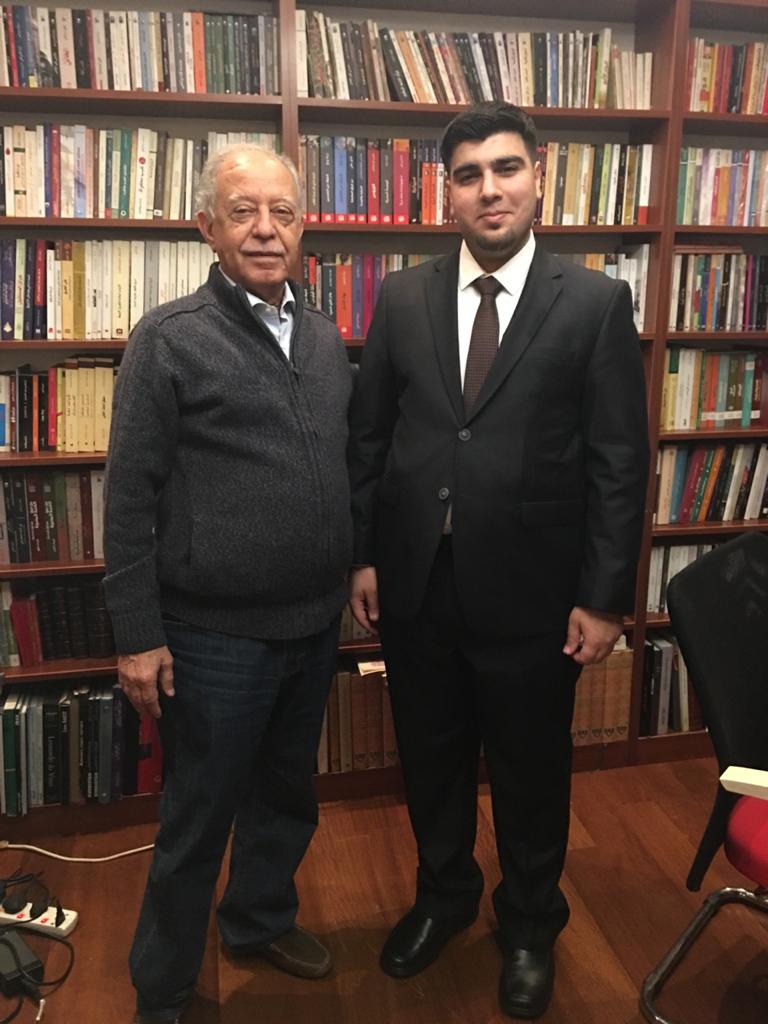 Visit of Professor Fakhry Karim