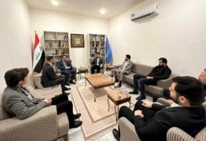 Hosting the Turkish Consul in Najaf