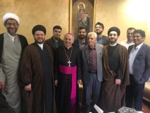 The visit of the Najaf delegation to Mosul