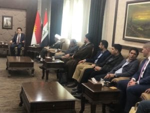 The visit of the Najaf delegation to Mosul