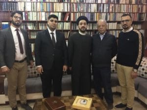 The visit of the Najaf delegation to Mosul