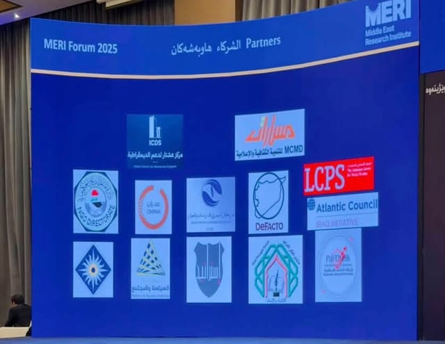 Levant and Iraq Forum (LIF) and MERI Forum 2026 in Erbil
