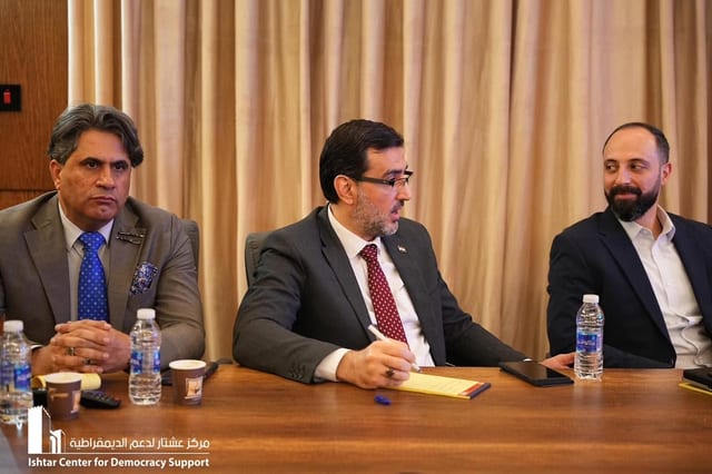 Ishtar Roundtable Hosts MERI President Dr. Dlawer Ala’Aldeen