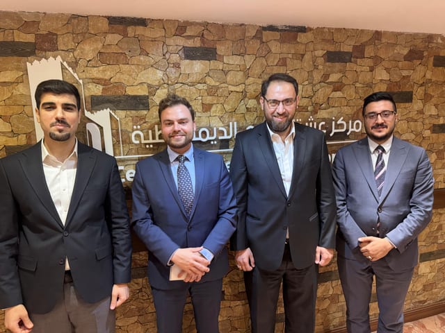 Visit of the political advisor of the German embassy in Baghdad