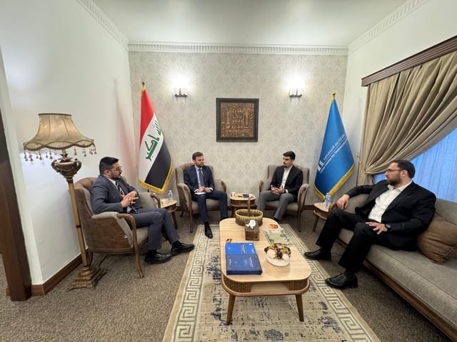 Visit of the political advisor of the German embassy in Baghdad