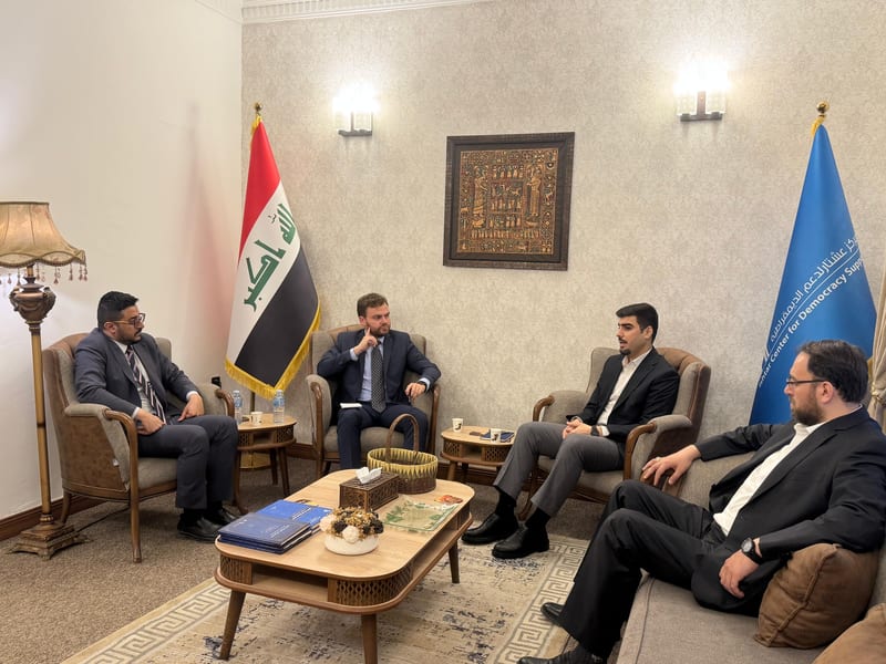 Visit of the political advisor of the German embassy in Baghdad